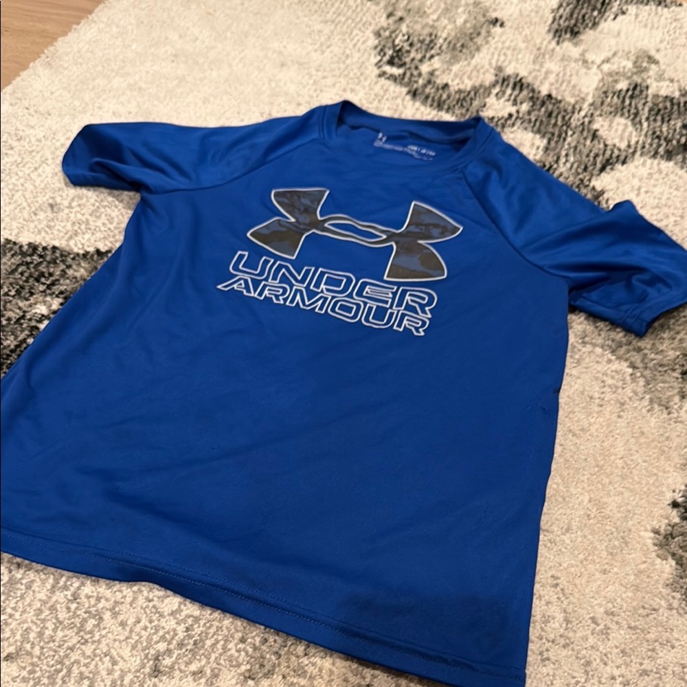 Under Armour Blue Short Sleeve Performance Tee